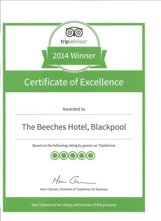 Beeches Hotel ブラックプール エクステリア 写真